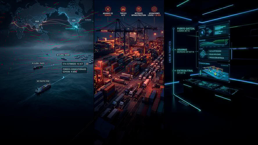 La Trazabilidad Marítima y la Ciencia de la Predicción de&nbsp;ETAs: Cómo Optimizar tu Logística en Guatemala